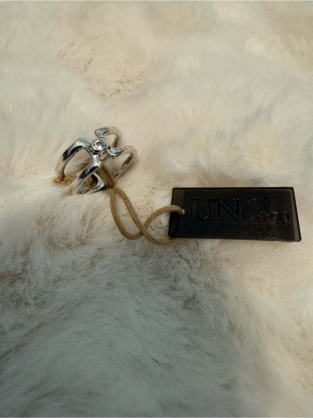 UNO de 50 Silver ring